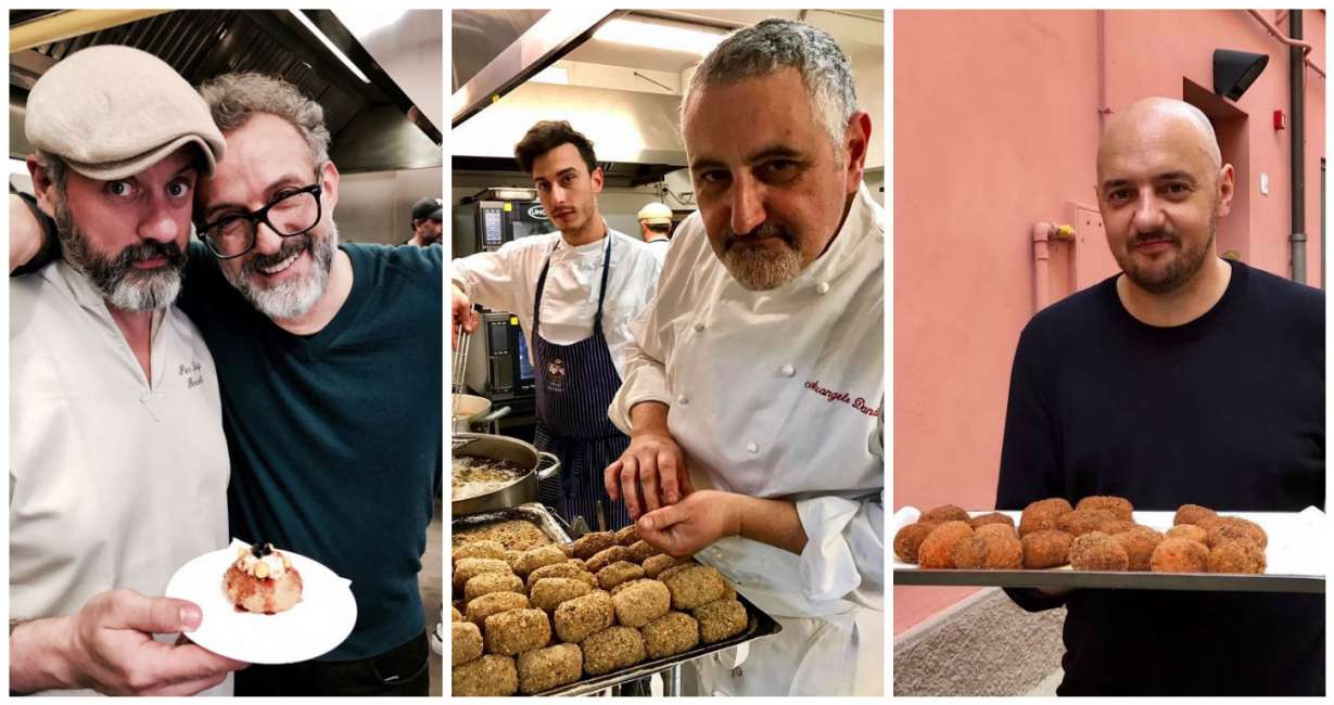 Massimo Bottura vince la sfida del miglior suppli